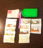 Алмазная мозаика 40x50 HWA5567 Ночной город на фоне луны за 675 руб.  в интернет-магазине  Алмазная мозаика 40x50 Ночной город на фоне луны