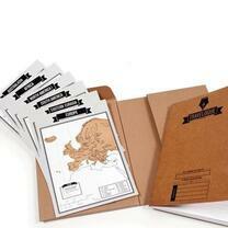 Без бренда «Скретч-карта мира стирающаяся. Карта путешествий» в Ставрополе