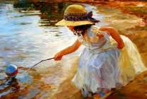 Без бренда «Девочка пытается спасти мяч» в Ставрополе