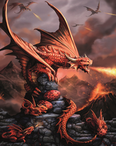 Без бренда «Коробка 20 шт: Дракон на скале» в Ставрополе