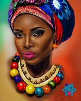 Без бренда «Портрет яркой женщины» в Ставрополе в интернет-магазине  Без бренда «Портрет яркой женщины» в Ставрополе