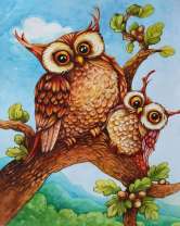 Без бренда «Совёнок с совой на ветке» в Ставрополе