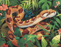 Без бренда «Маисовый полоз в зеленой листве» в Ставрополе в интернет-магазине  Без бренда «Маисовый полоз в зеленой листве» в Ставрополе